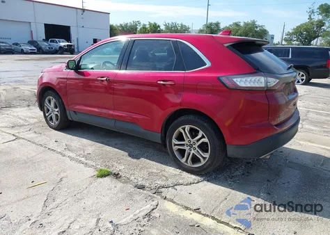 2017 Ford Edge Titanium z USA, uszkodzony, nr VIN 2FMPK3K94HBB20752